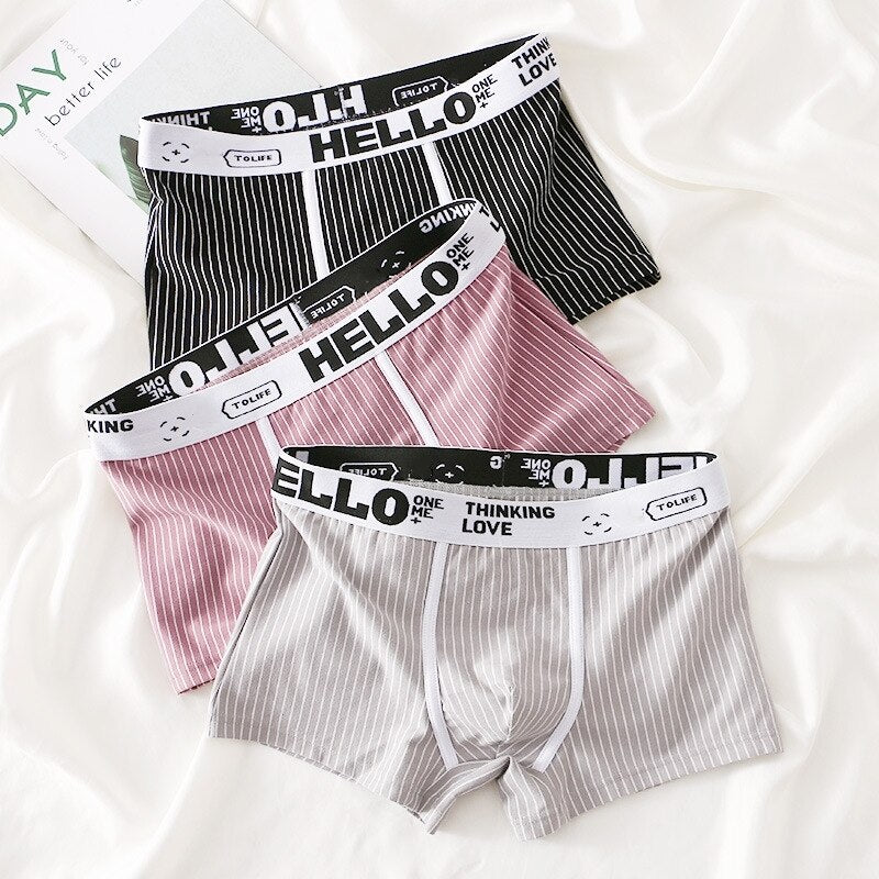 3-Pack - HelloBloke Striped