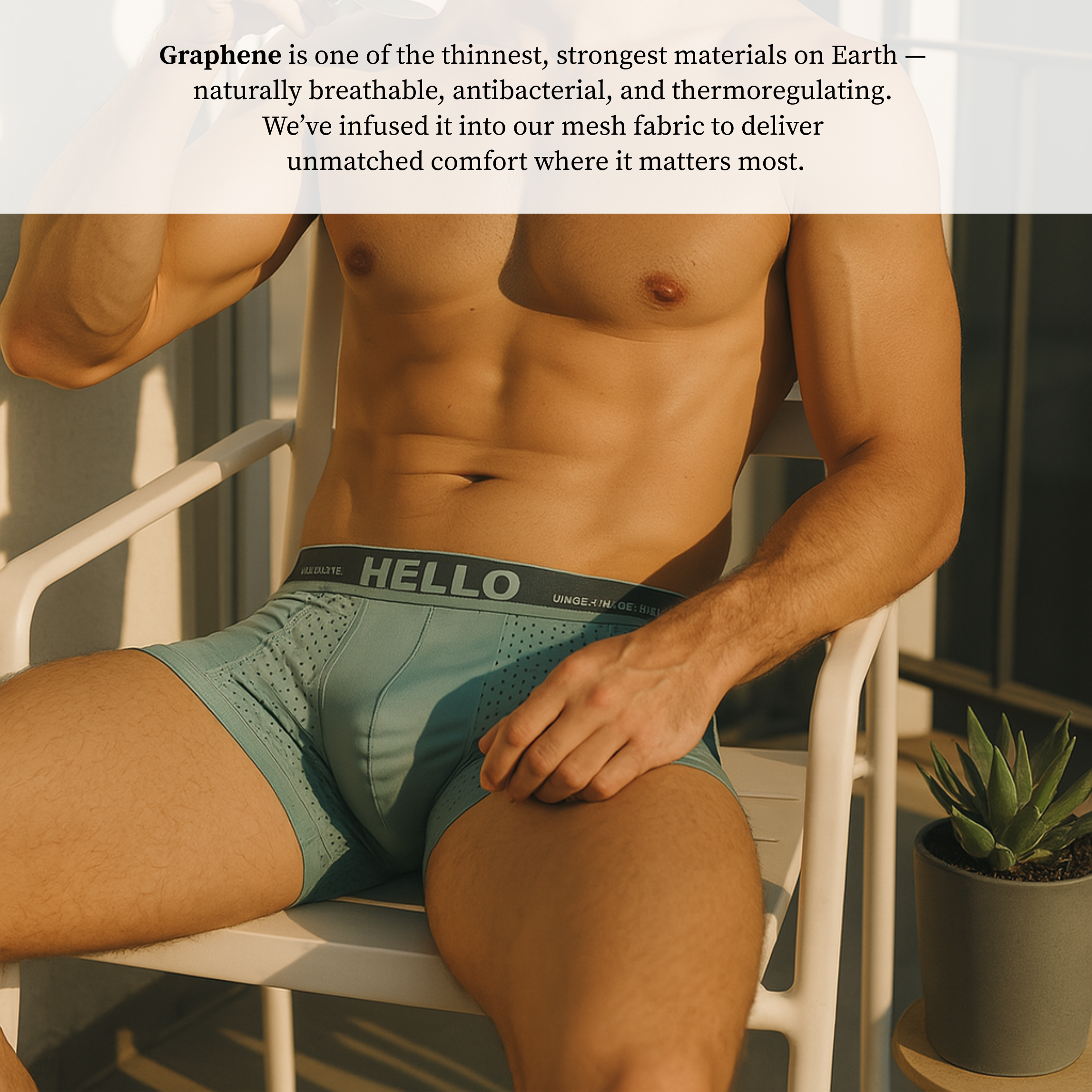 HelloBloke Mesh - Men's Underwear (3+3 Free)