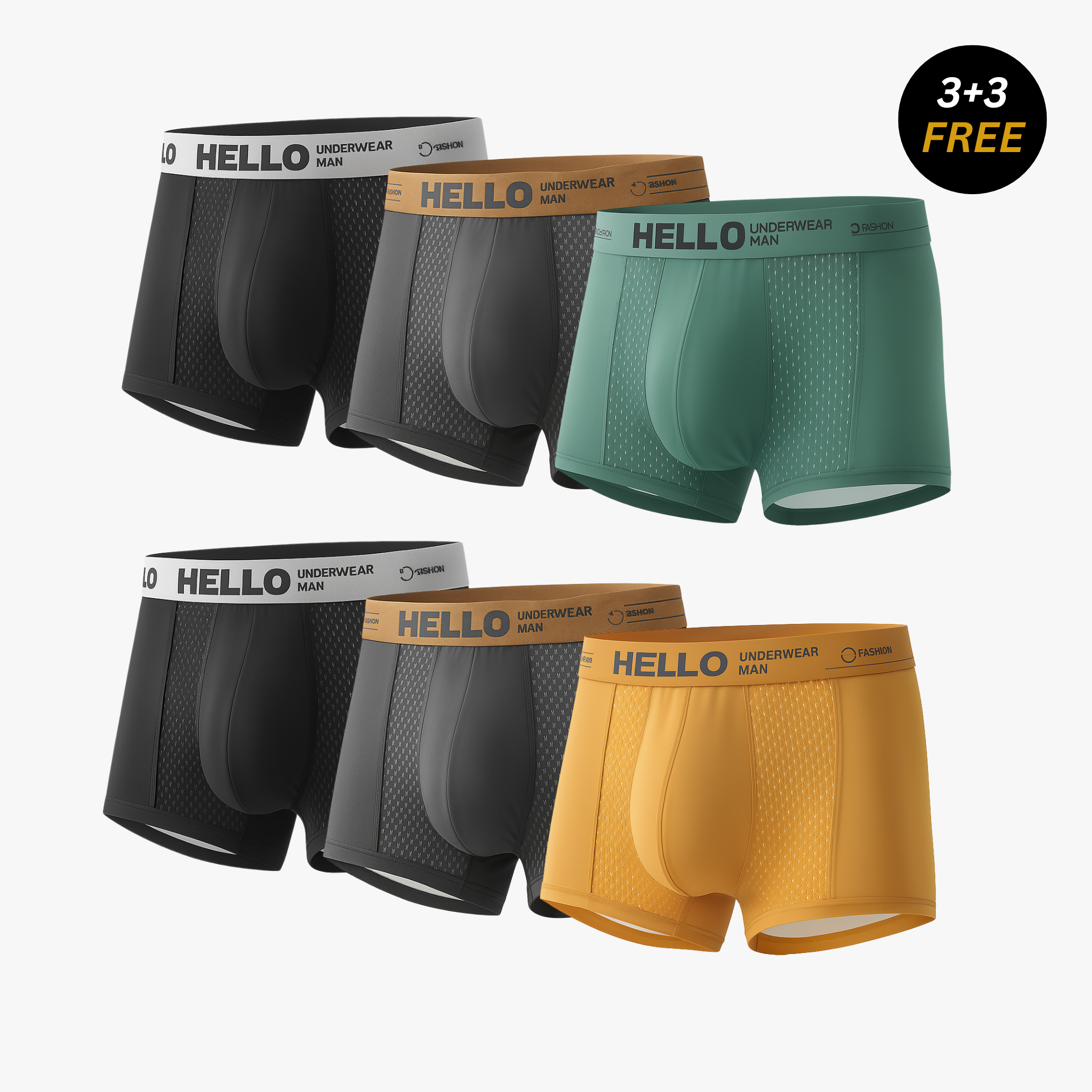 Mesh 3+3 Free Pack