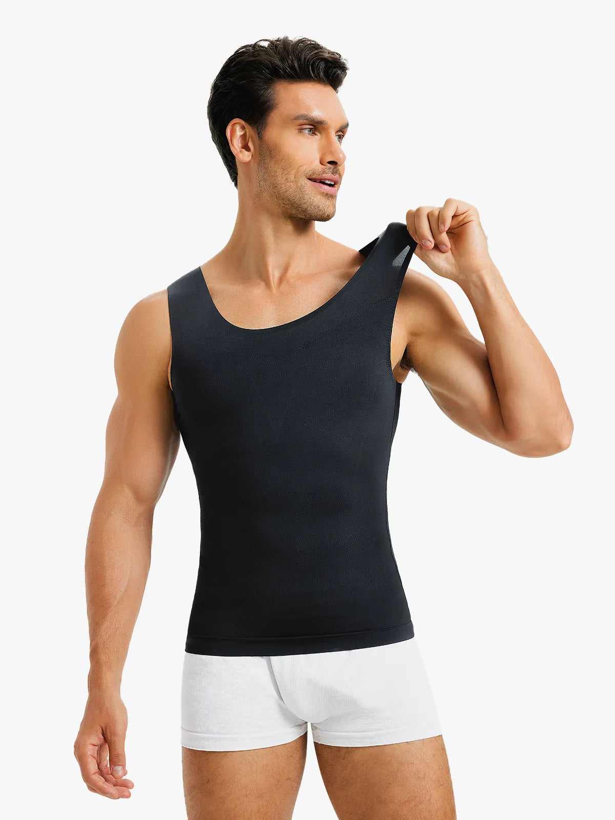 Hello -  Men's Basic Compression Shapewear Tanktop